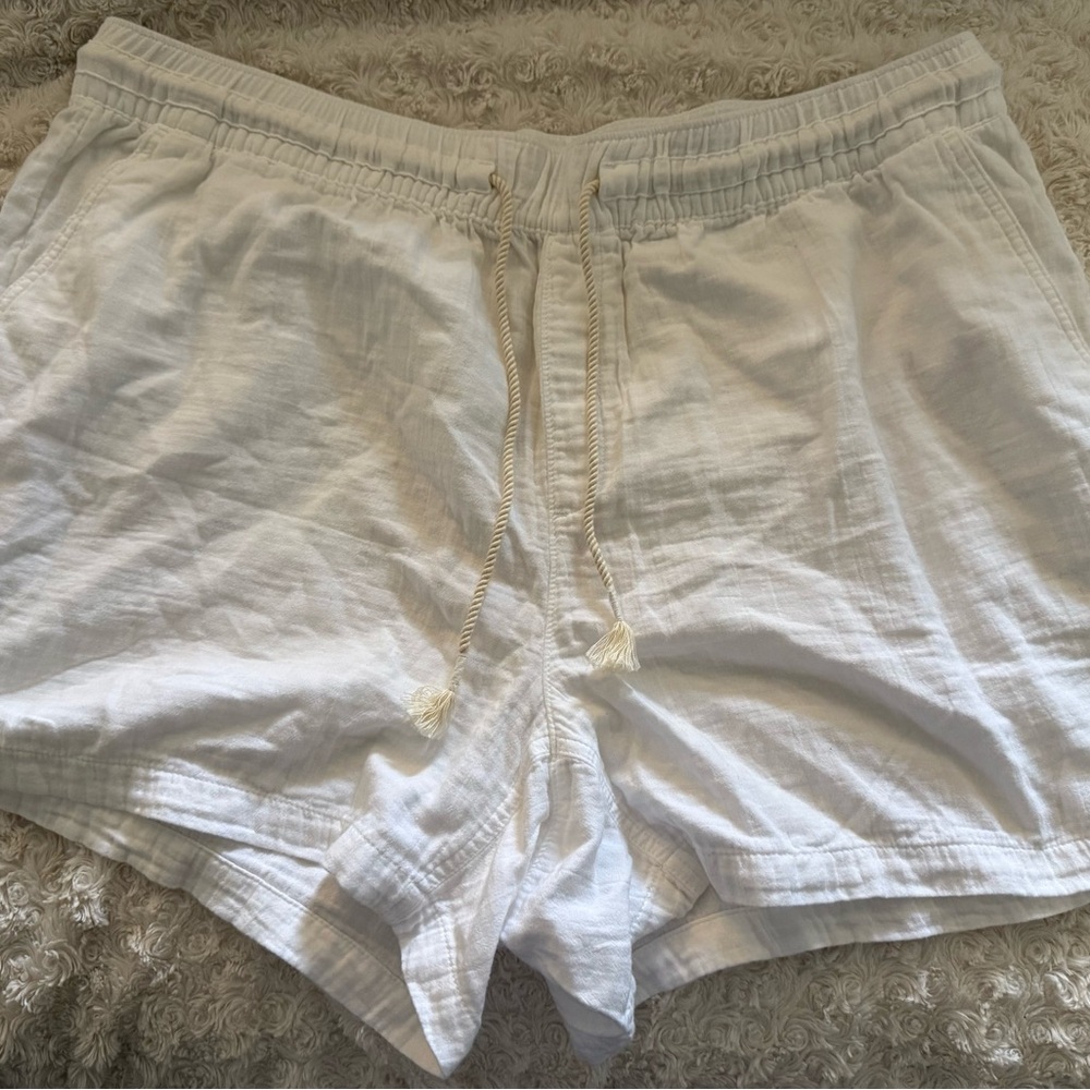 🎆 5 for 30$ 🎆 Old Navy white Linen Shorts
